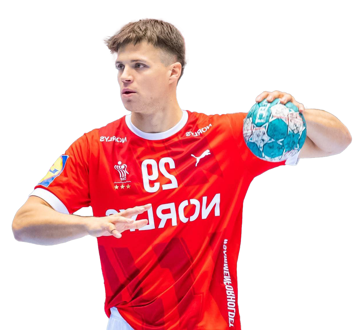 Aaron Mensing - Dansk national spiller i Håndbold